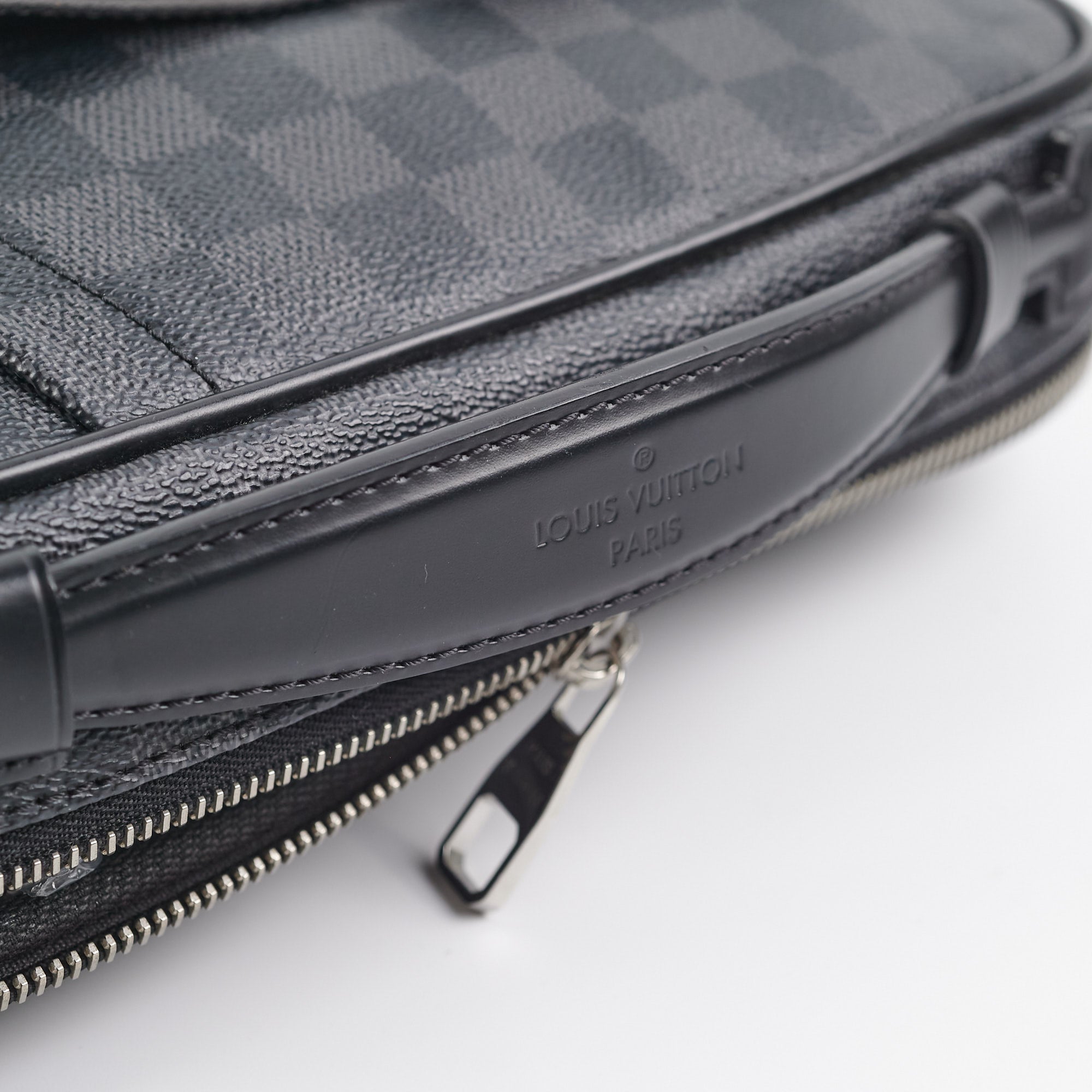 Shop authentic Louis Vuitton Damier Ebene Melville Waist Bag at revogue for  just USD 105000